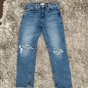 Zara Denim Jeans in Classic Blue